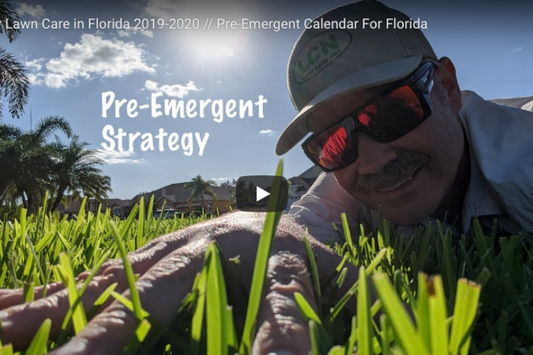 Florida, Texas, Gulf Coast Fall and Winter Pre-Emergent Schedule