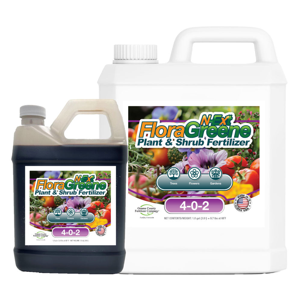shrub and plant fertilizer 4-0-2 FloraGreene