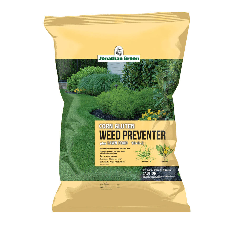 pre emergence herbicide for vegetables Jonathan Green Organic Corn Gluten Weed Preventer