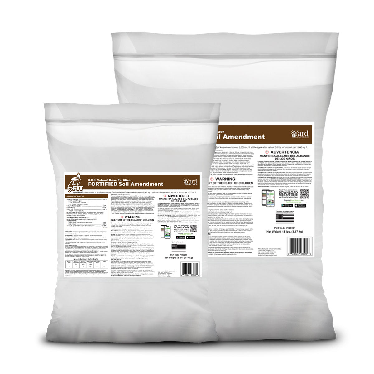 lawn fertilizer nutrients 8-0-3 Soil Fit Granular Bio-Stimulant