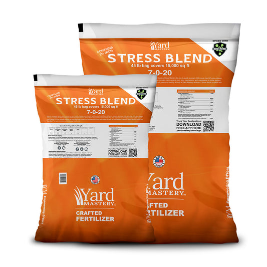 7-0-20 Stress Blend 3% Iron - Bio-Nite - Granular Lawn Fertilizer | Yard Mastery