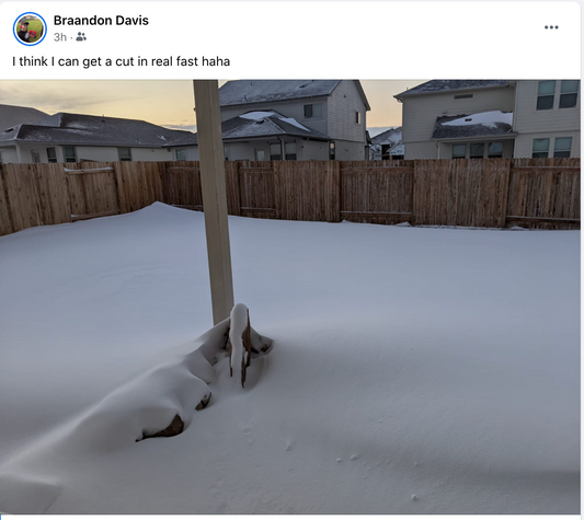 Texas Cold and Snow - Will It Hurt My Lawn or Pre-Emergent?