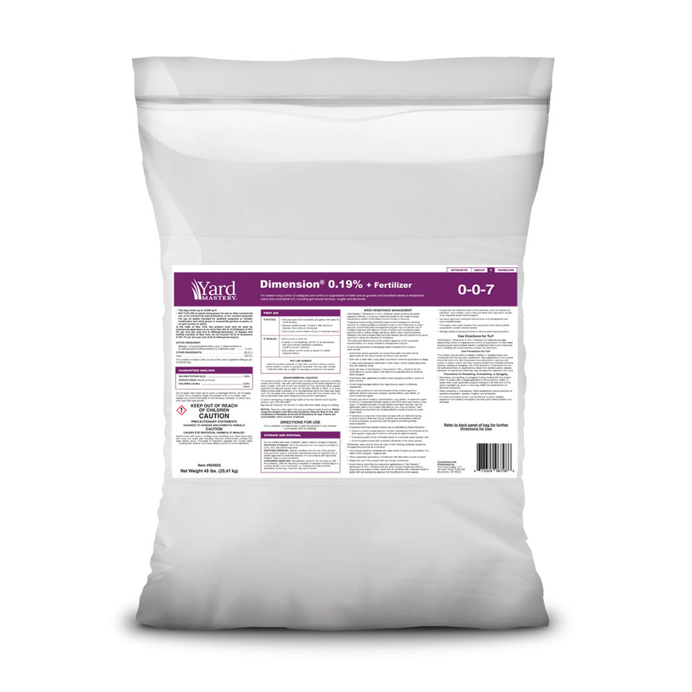 strategy pre emergent herbicide Yard Mastery .172% Dithiopyr Pre-Emergent Herbicide with Fertilizer