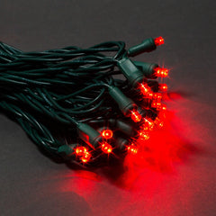 5mm Light String 50ct Balled-6" Spacing | Christmas Lights
