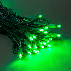 5mm Light String 50ct Balled-6" Spacing | Christmas Lights