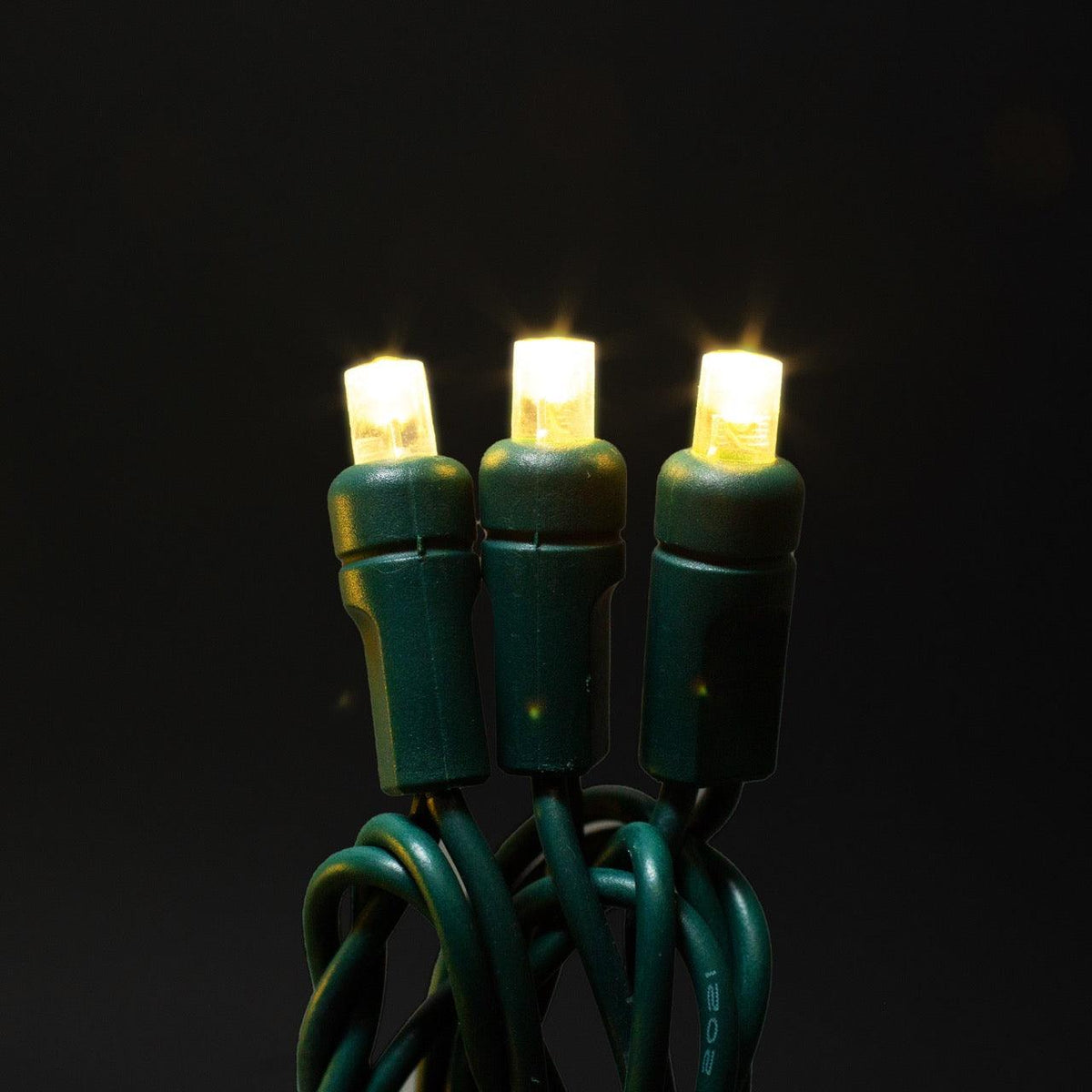 5mm Light String 50ct Balled-6" Spacing | Christmas Lights