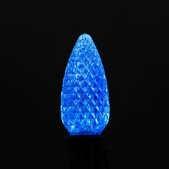 C9 LED Faceted Bulb (25 pieces) | Christmas