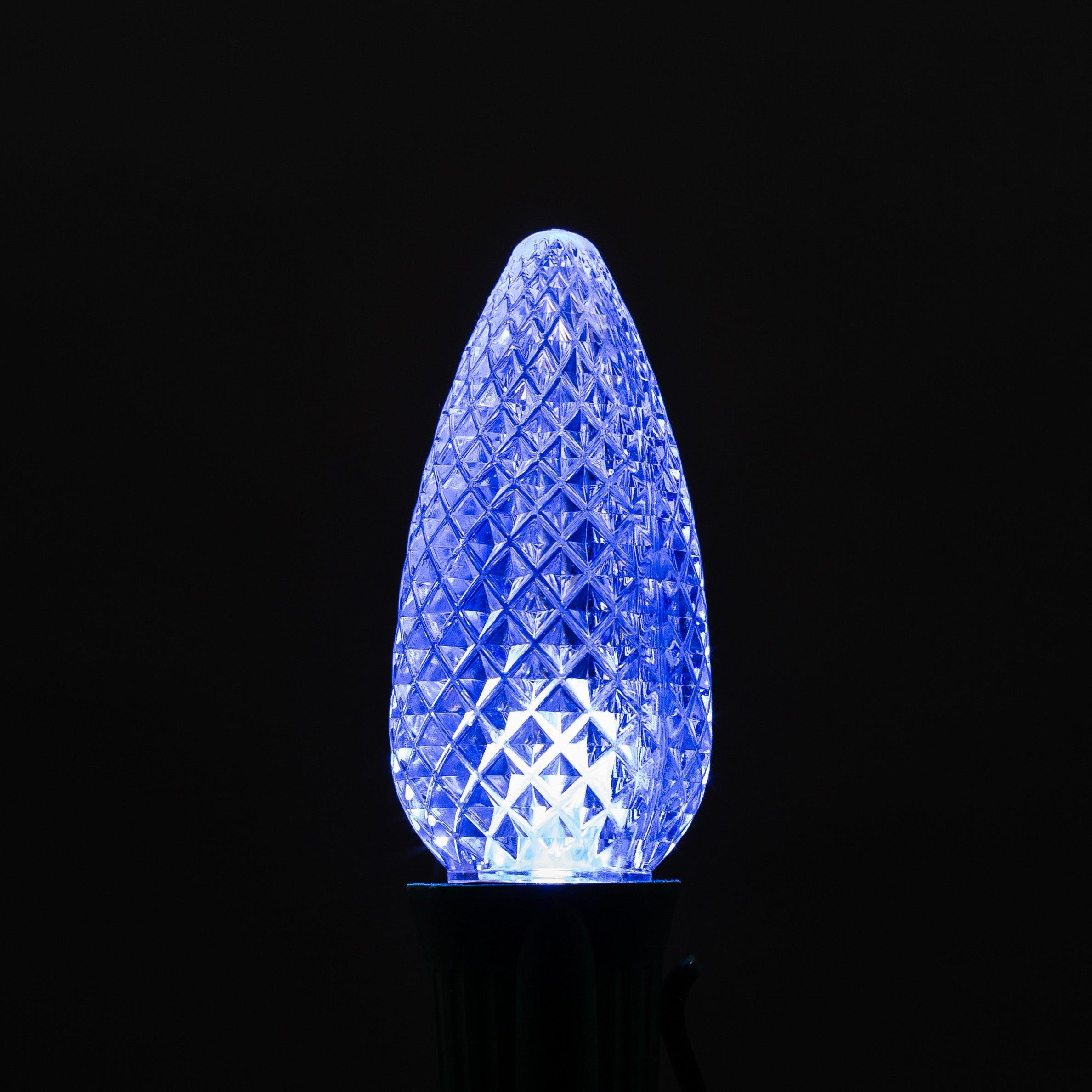 C9 LED Faceted Bulb (25 pieces) | Christmas