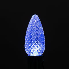 C9 LED Faceted Bulb (25 pieces) | Christmas