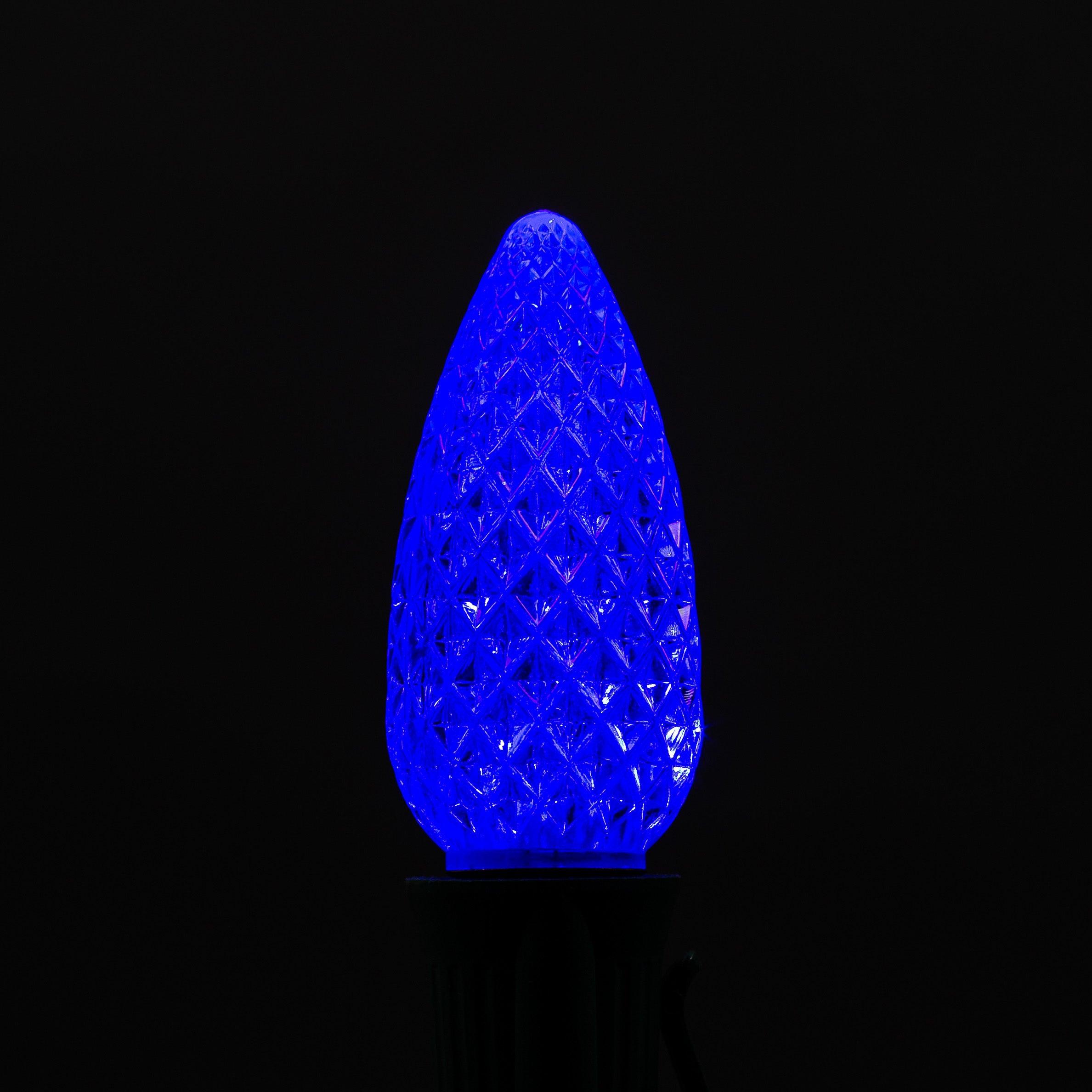 C9 LED Faceted Bulb (25 pieces) | Christmas