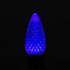 C9 LED Faceted Bulb (25 pieces) | Christmas