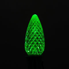 C9 LED Faceted Bulb (25 pieces) | Christmas