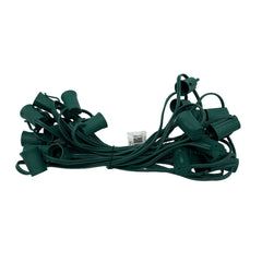 C9 25' Stringer w/25 sockets - 12" | Christmas Lights