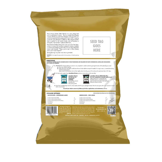 Black Beauty Golden State Grass Seed | Jonathan Green