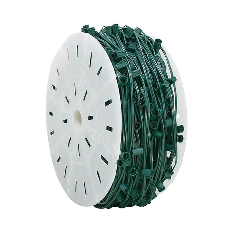 C9 Cord Reel – 300 ft or 1000 ft | Empty Socket, Green Wire – LawnCareNut