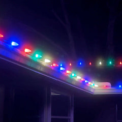C9 LED Multi Opaque - Retro Look Bulbs (Charlie Brown) | Christmas Lights