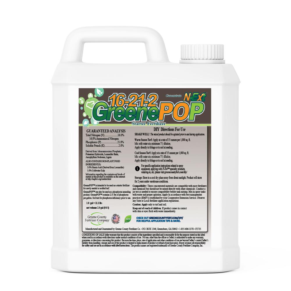 GreeNePak Lawn Fertilizer | Four Gallons | N-Ext – LawnCareNut