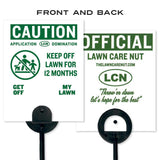 Lawn Flag: Keep Off Lawn (10 Pack)