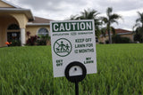 Lawn Flag: Keep Off Lawn (10 Pack)