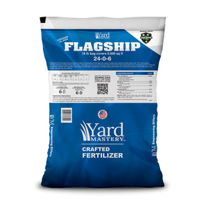 24-0-6 Flagship 3% Iron - Bio-Nite Granular Lawn Fertilizer | Yard Mastery