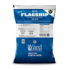 24-0-6 Flagship 3% Iron - Bio-Nite Granular Lawn Fertilizer | Yard Mastery