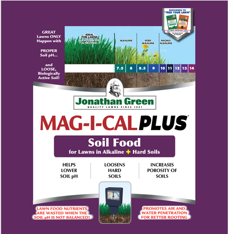 MAG-I-CAL® PLUS Soil Food for Lawns in Alkaline & Hard Soil | Jonathan Green